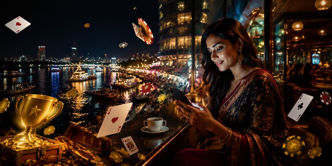 বরিশালের সৈকতে পোকার গেম খেলোয়াড়